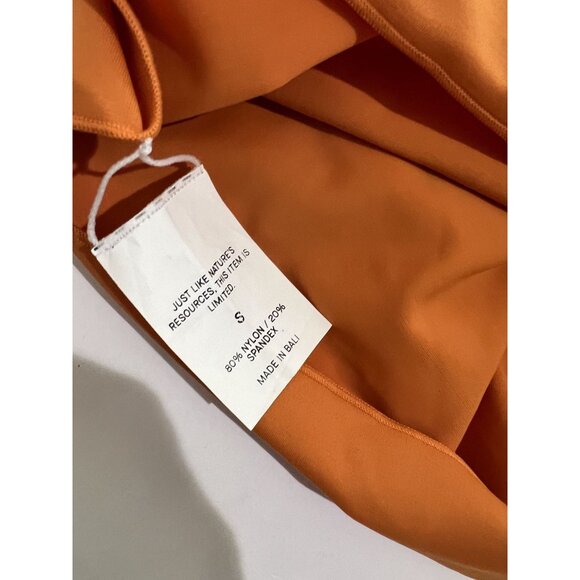 Netta. The Sarong in Persimmon - Picture 4 of 4